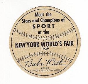 Babe Ruth Christy Walsh World Fair