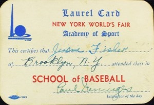 Paul Derringer Laurel Card