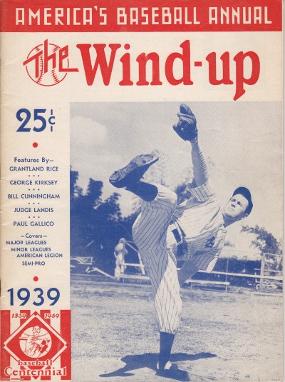 1939 Wind-Up Baseball Annual