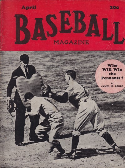 >Baseball Magazine April