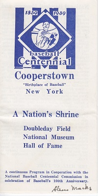 1939 Schedules & Programs Small