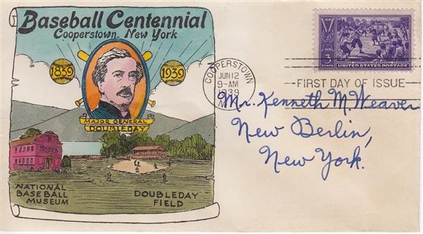 855 First Day Cover - Anderson