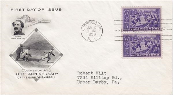 855 First Day Cover - Artcraft