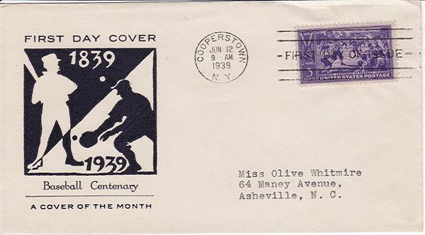 855 First Day Cover - Cover of the Month
