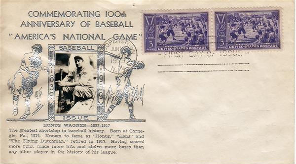 855 First Day Cover - Crosby Wagner