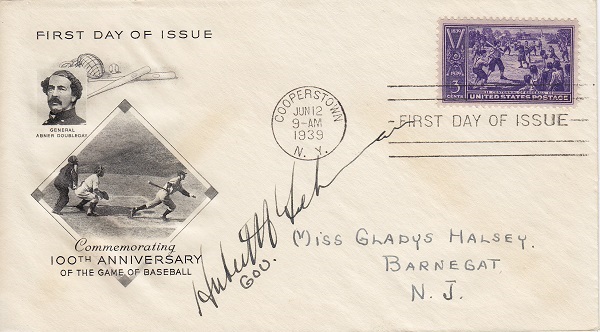855 First Day Cover - Governor Herbert H Lehman