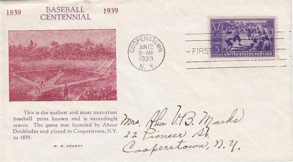 855 First Day Cover - Grandy