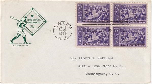 855 First Day Cover - House of Farnam