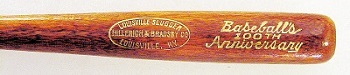 Centennial Bat Pencils and 100th Anniversary Advertiising Bat Pencils