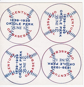 1939 Baltimore Orioles Pin_Disk