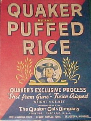 1939 baseball Quaker Oats Box