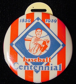 1939 Centennial Umpires Watch Fob Score Indicator - Front